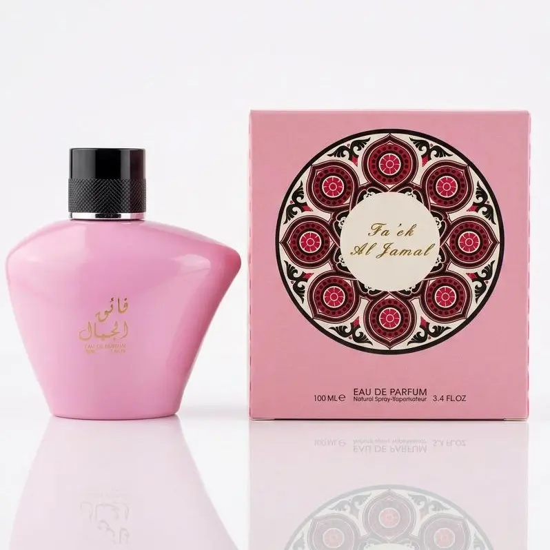 Aroma Paris - Fa'ek Al jamal Eau De Parfum 100ml (3.4oz) - Long lasting Fragrance, Musk Base, Fruity, Floral Notes
