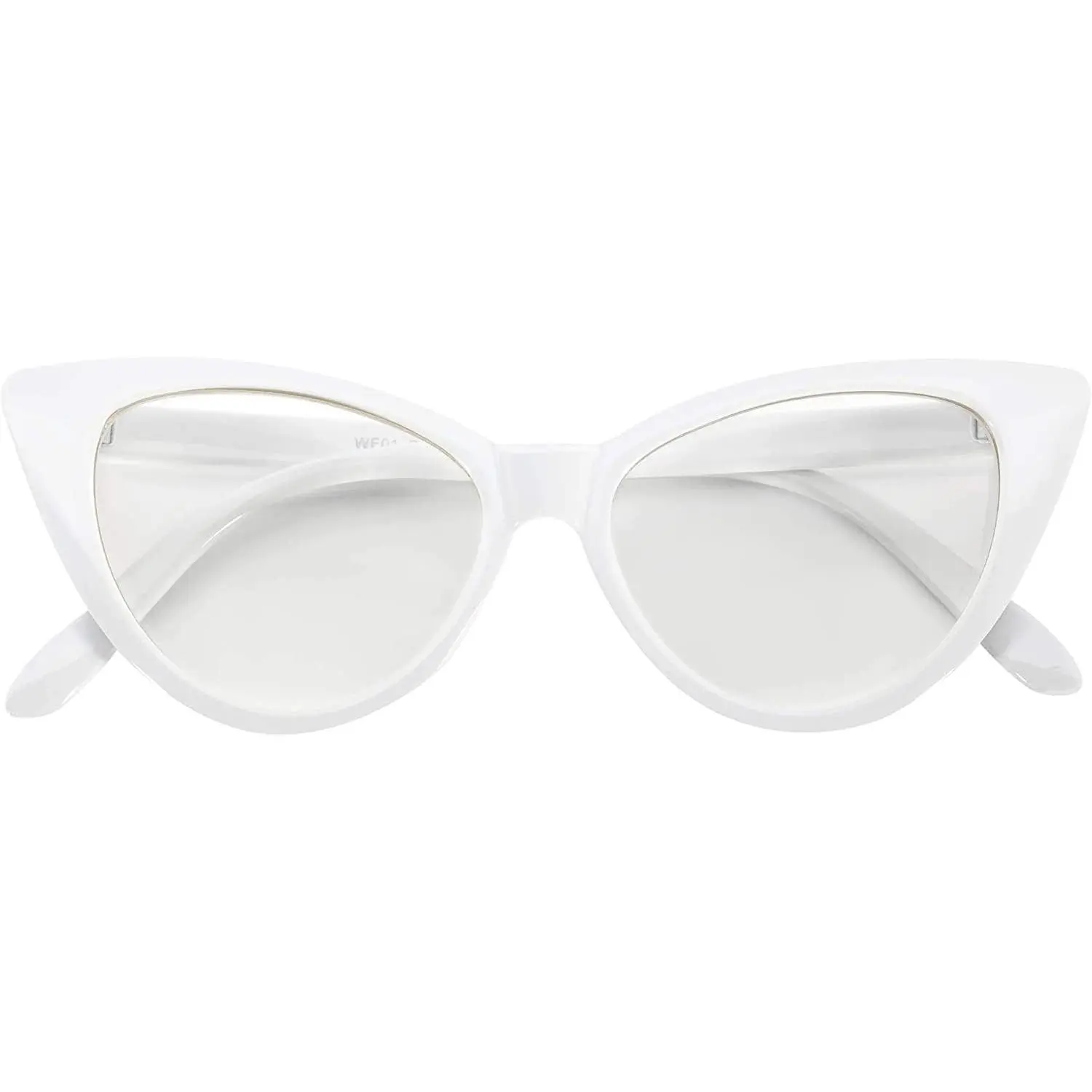 Cateye Sunglasses for Women, Classic Vintage High Pointed Winged 1950s Inspired Glasses Retro Design