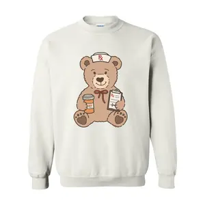 Pharmacy Teddy Bear Crewneck
