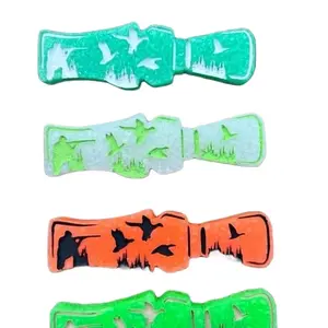Duck Call Car Freshie with Bird Silhouette Design