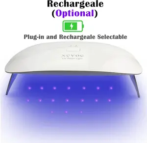 Rechargeable UV Resin Curing Light for Crafts Epoxy,3D Printer SLA/DLP/LCD 3D Printing Resin Curing Station/Machine/Lamp/Box 355nm 365nm 405nm Hand Free Wireless Festival Gift