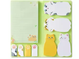 Sticky Notes Set Cute Note Animal Divider Tabs Bundle Writing Memo Pads Page Marker For Kids Office School Supplies Creative Gifts