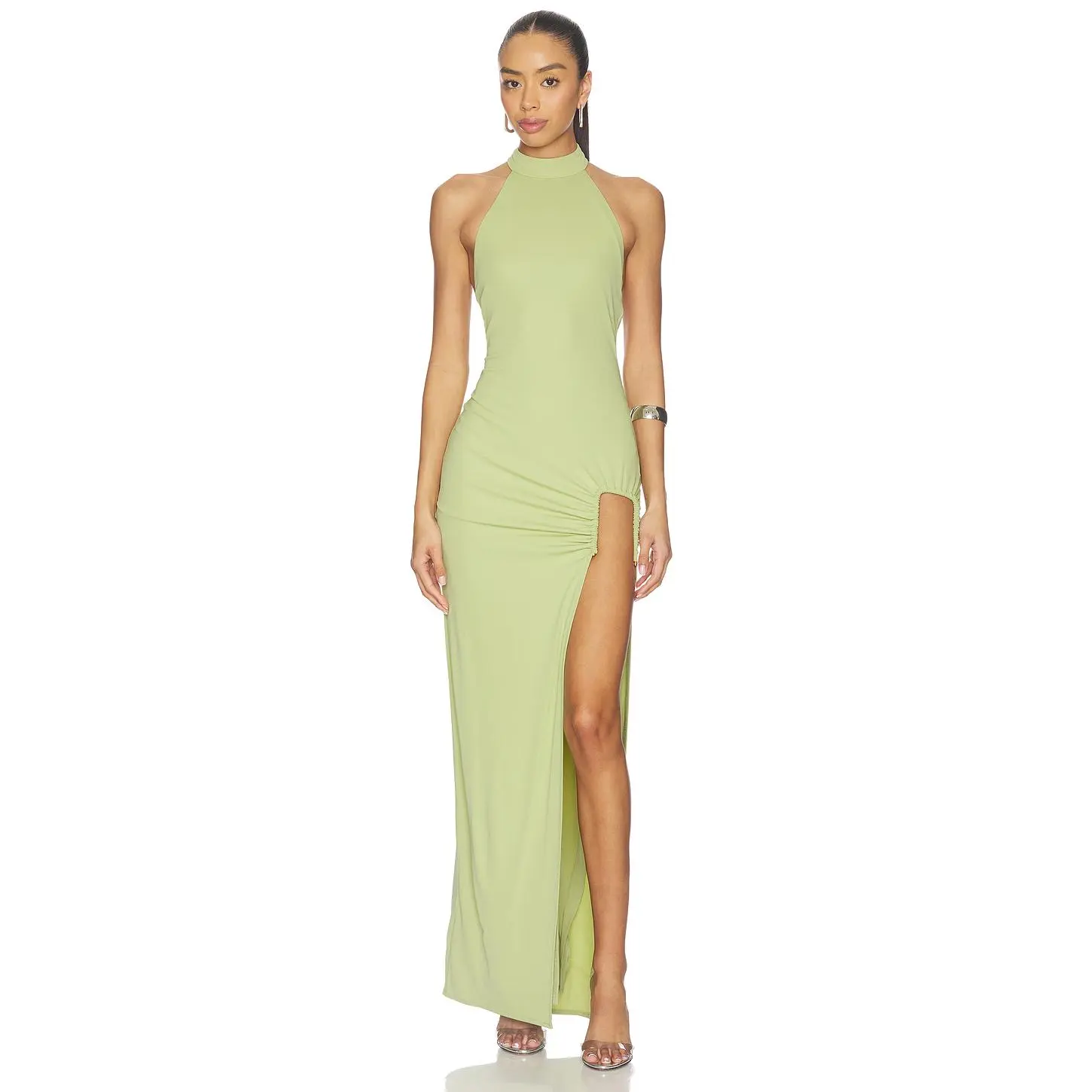 NBD Auralie Maxi Dress in Sage