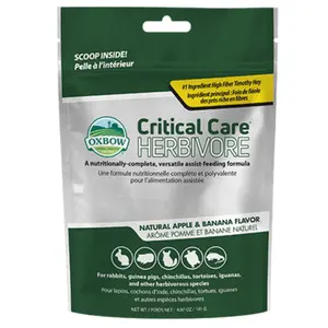 Oxbow Animal Health Critical Care Herbivore Feeding Formula