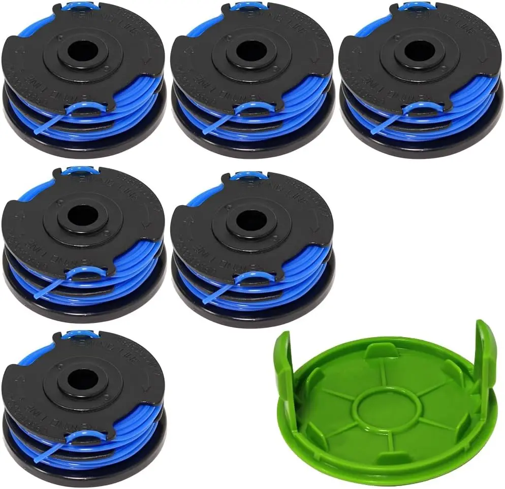 2900719 Replacement Dual Line Trimmer Spool for Greenworks STBA40B210 2132202-RC 2132202T 2900719 2101602 1301202 2101602A Cordless String Trimmer