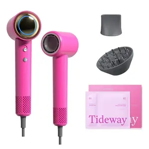 Tideway Bargain Combo Set - Aura Plasma 110,000 RPM High-Speed Hair Dryer (w/ Diffuser) + 5D Hyaluronic Acid Steam Hair Mask (3 PCS)