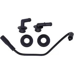 Crankcase Vent Tube Breather Hose and PCV CCV Vent Valve Elbows Grommet Kit for Jeep Grand Cherokee Wrangler 1997-2004