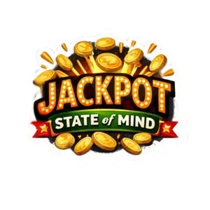 Jackpot State of Mind Sticker | Casino Coins Kiss-Cut Sticker