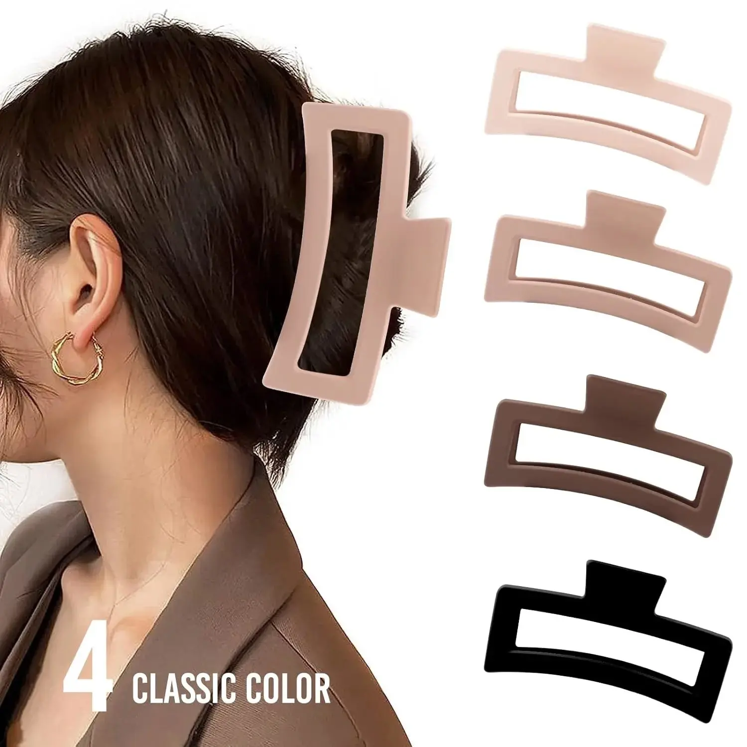 5 Inche Extra Large Claw Clips for Thick Hair and Long Hair 