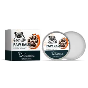 Paw Balm Butter For Dogs, pet's paw pads natural ingredients Dog Paw balm puppy Lick Safe Soothes cracked paws and dry noses daily