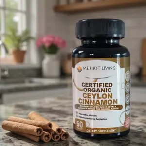 Me First Living Organic Ceylon Cinnamon Supplement Healthcare Dietary Fitness Natural Vitamin