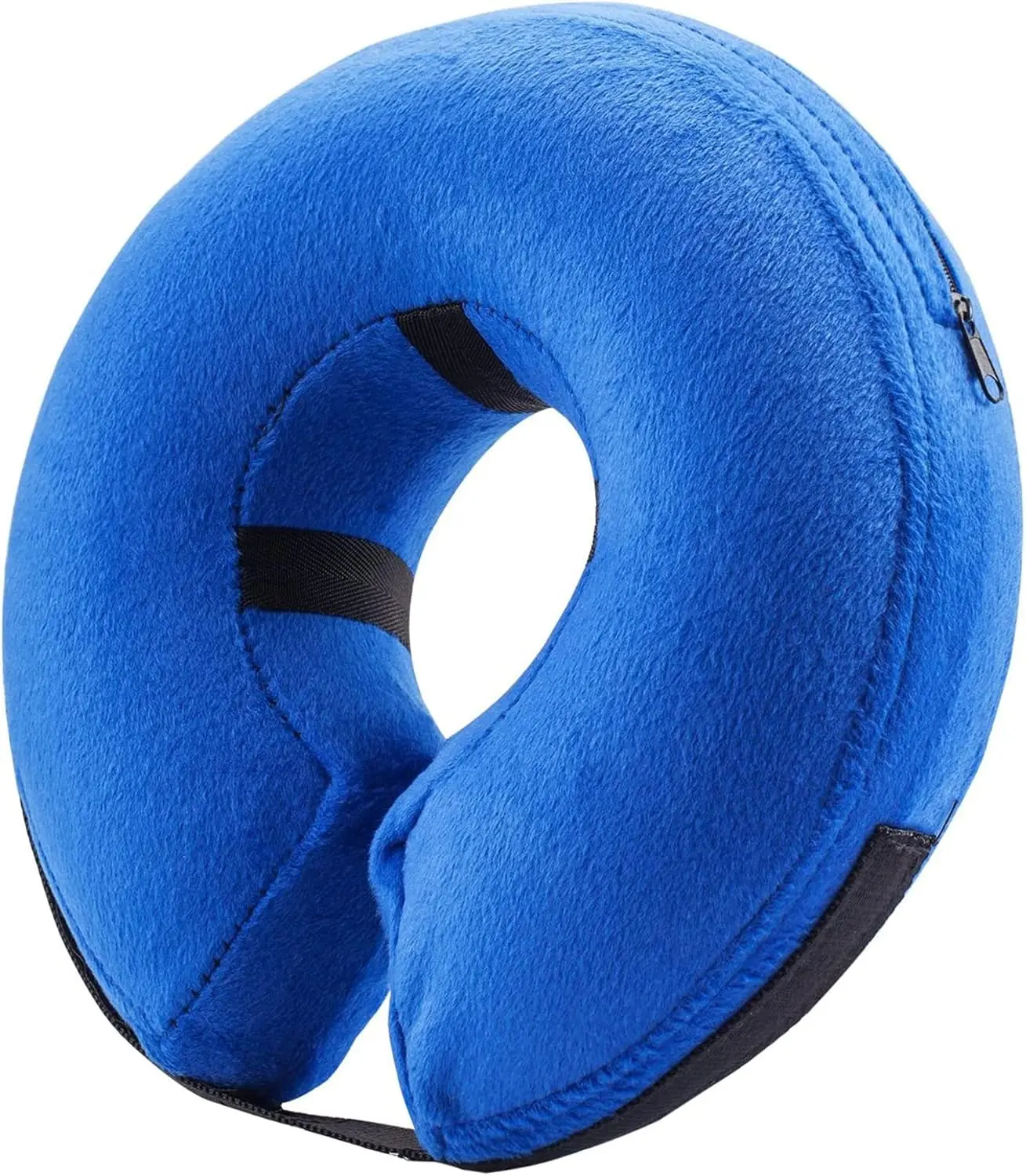 BENCMATE Inflatable Dog Cone Collar Alternative After Surgery Medium, Blue | Soft Dog Cone for Small Medium Large Dogs and Cats, Doggie Neck Donut Recovery ECollar to Stop Licking Pets from Injury