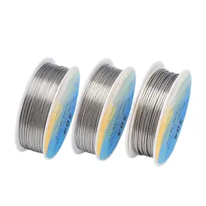 3 Rolls Stainless Steel Wire Set - 0.6mm, 0.8mm, 1.0mm, Corrosion Resistant, Flexible And Durable, Ideal for Jewelry Making, Crafting, Projects And Repairs