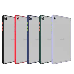 Fashion Matte Transparent Tablet Case, Protective Cover, Tablet Casing for Samsung Galaxy Tab S6 Lite, Shockproof Shell, Protection, 10.4 Inch, 2020/2022 Model, Tab P610/p615