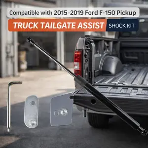 Truck Tailgate Assist Compatible with 2015-2019 Ford F150 Pickup Shock Kit