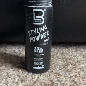L3 Level 3 Styling Powder - Haircare Matte Finish Styling Powder - Natural Look - Easy to Apply with No Oil or Greasy Residue - L3VEL3
