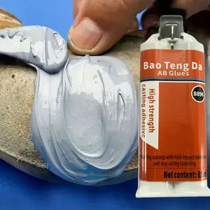 Magic Repair Glue High Strength Glue Ab Metal Strong Iron Bonding, Heat Resistant Cold Welding, Waterproof Super Glue, Non-Toxic and Harmless