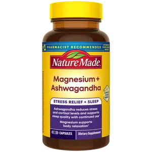 Magnesium 300 mg + Ashwagandha 125 mg Capsules Magnesium 300 mg + Ashwagandha 125 mg Capsules