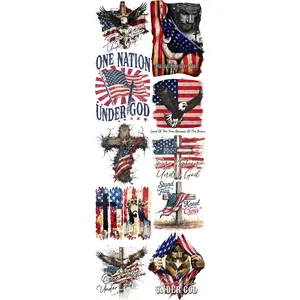 One Nation Under God Gangsheet | DTF Heat Transfers
