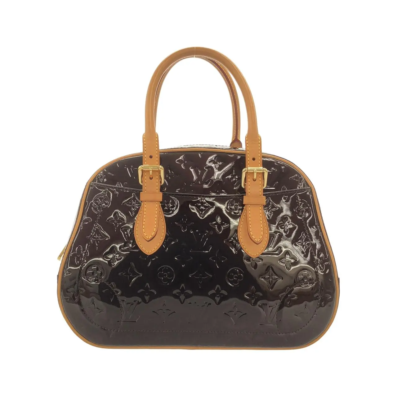 Pre-owned Louis Vuitton Rubber Shoulder Bags Vernis Summit Drive Bag
