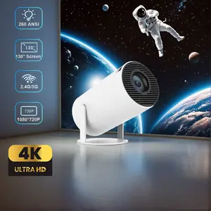 Portable Projector, Android11 Dual Wifi6 260ANS| Allwinner H713 BT5.01080P 1280*720P Projector, MultifunctionalProjector for Home Cinema, Cinema Outdoor Mini Projetor WIFI6 Remote Control included Proje