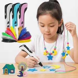 Children's gifts, children's toys Colorful USB-C Charging 3D Printing Pen 3D pen for kids Professional 3D Printing Pen Children's Puzzle DIY Drawing Pen Graffiti Stereoscopic Drawing Latest Upgraded Version Stability