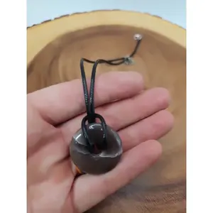 Lucky Brand Jasper Stone Pendant Necklace 16in Cord Nickel-Free Handmade in USA Elegant & Versatile Jewelry