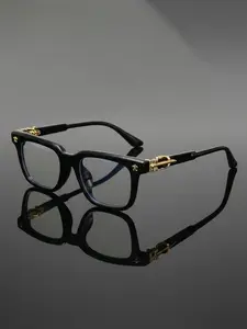 New square glasses, unisex, featuring a fashionable street style, light luxury, elegant, artsy, and business frame design, available in multiple styles to se from, the perfect gift for him, suitable for daily wear and as decorative glasses for photoshoots