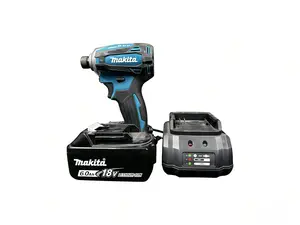 Makita DTD172 18V Cordless Brushless Impact Driver | 6.0Ah Battery, Fast Charger. Ultimate Tool for Woodworking, Metal Work & Construction Projects!