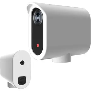 Mevo Start Live Streaming Camera Case, Protective Cover & Shell with Tripod Compatibility & Lens Protection Accessory (White)