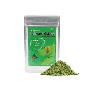 EFOOFAN Matcha Organic Green Tea Powder, Culinary Grade(3.53oz), USDA/JAS/EC Certified, Japanese Sencha Tea Flavor, Vegan and Sugar Free for Cooking, Baking or Candy