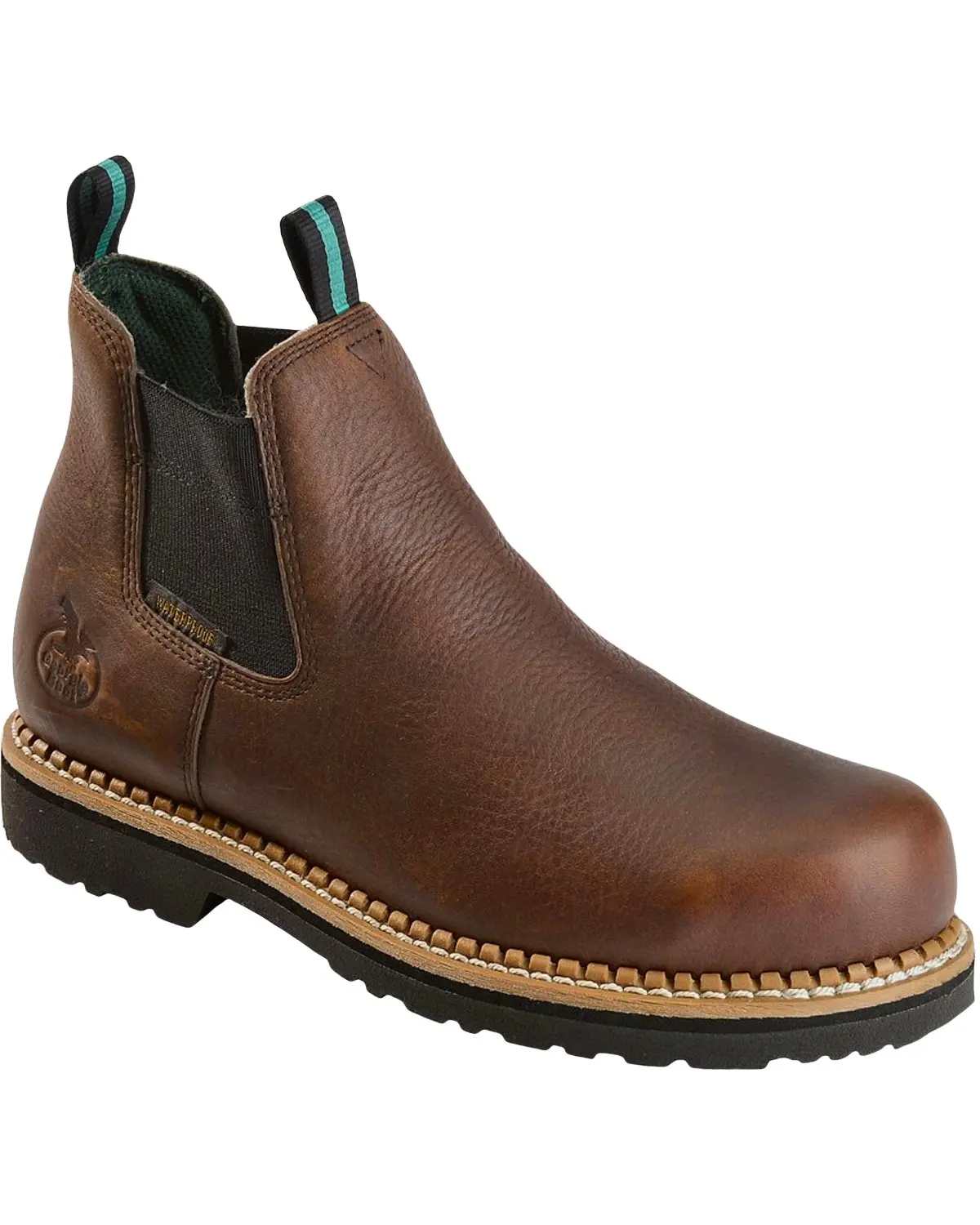 Georgia Boot Men's Men'S Romeo Waterproof Slip-On Work Shoes Soft Toe - Gr500