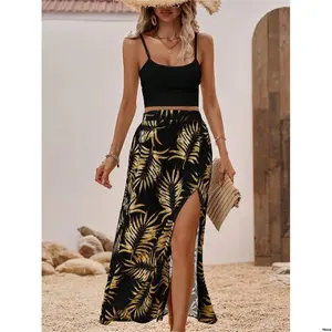 Vacation BreeZaya2pcswomen SelegantSlithem dress set