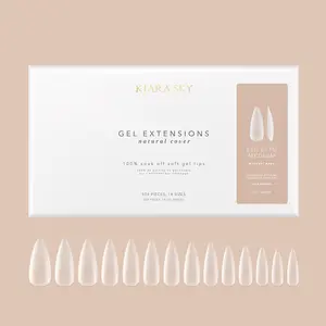 Stiletto Medium | Natural Gel Extensions