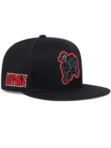 2025 Fashion Poker Cards MONEY Embroidered Men's Street Pop Hip Hop Hat, Adjustable Stylish Hat, Outdoor Sunshade Hat Cycling Skateboard Baseball Hat Adjustable