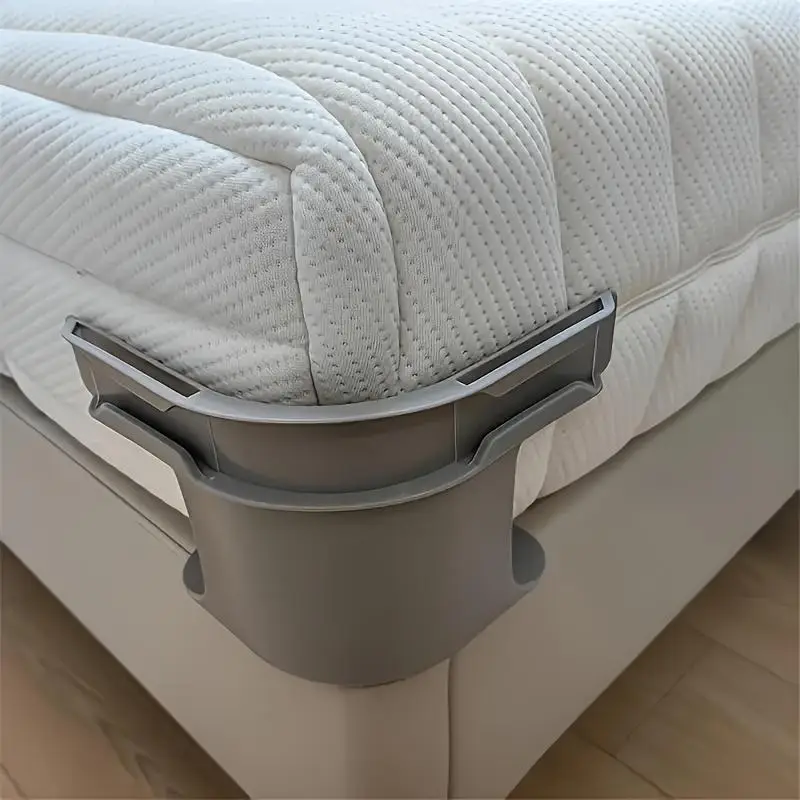 Bed Sheet Clip, 4 Counts/set Invisible Bed Sheet Fastener, Seamless Durable Buckles, Enhanced Anti-slip Design Locking Sheet Fasteners for All Size He