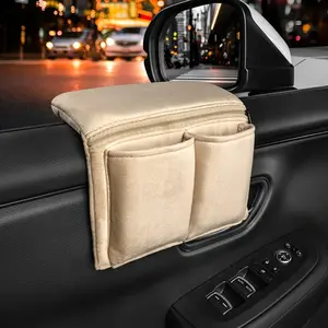 Car door storage, window armrest storage, mobile phone storage, bag, card storage bag, steel and hard car door and window storage wonder