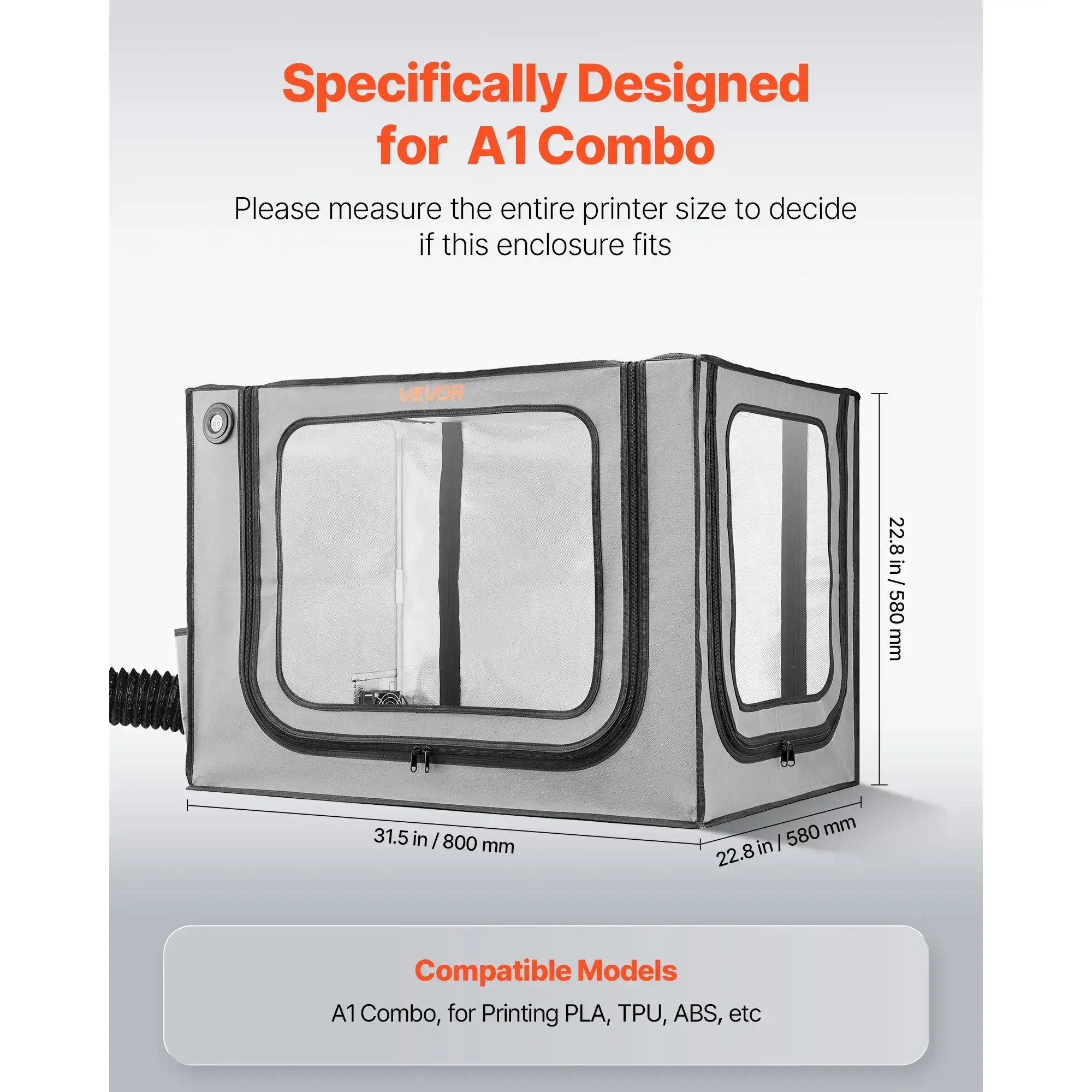 With Ventilation (31.5x22.8x22.8 inch)