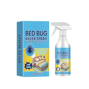 Buy 1 Get 1 Free Bed Bug Killer Spray - Plant-Based Household Cleaner, No-Rinse, Kills on Contact & Eggs, Safe for Kids & Pets (When Used as Directed) - Also Eliminates Fleas, Mites