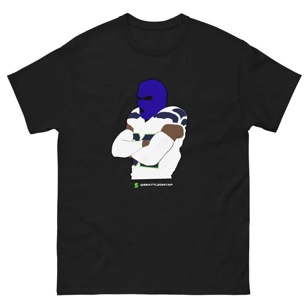 Seahawks Blue Ski Mask Win Shirt