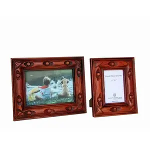 212 MAIN Handmade Rectangular 5x7 in Wooden Photo Frame - Baby Home Decor Accessory, Gift for Baby & Maternity