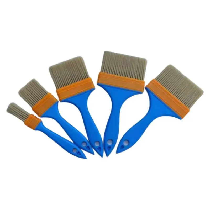 Plastic Bristle Brush Set, Durable Multi-Purpose Cleaning Brushes, Non-Shedding Nylon Strands, Ideal for Home & Industrial Use