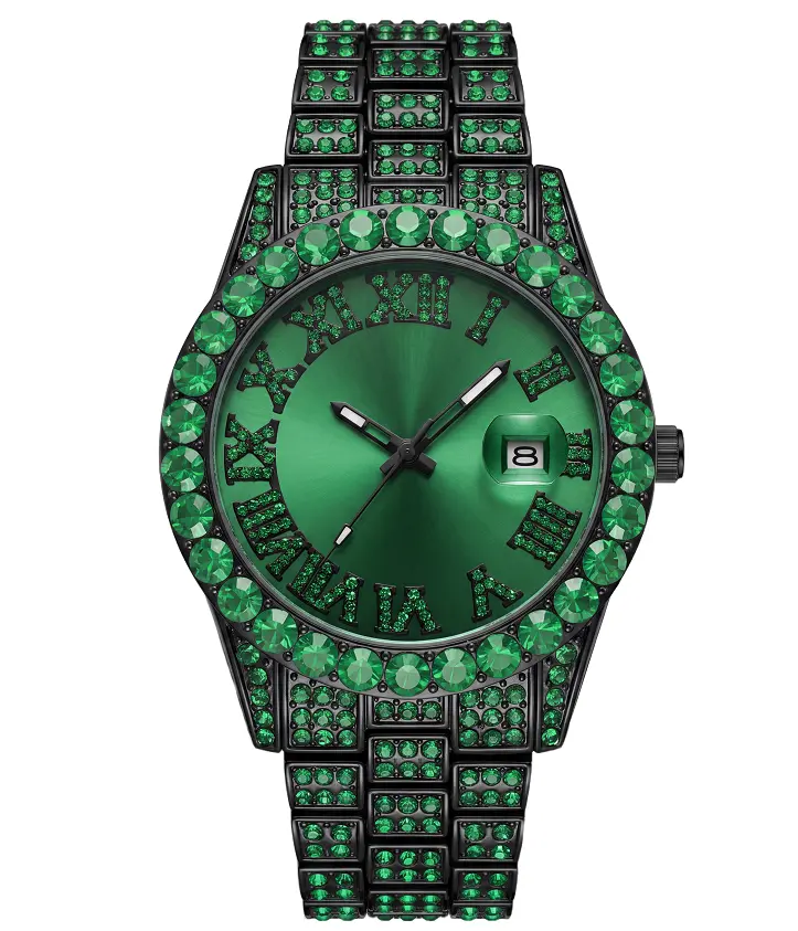 【ING】Men's rhinestone-accented fashion watch for work, dinner, and weekend wear+MF2643C