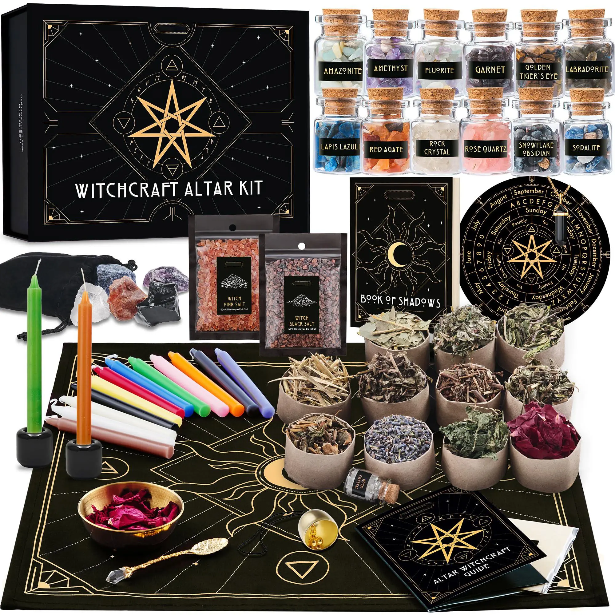 64PCS Altar Witchcraft Kit