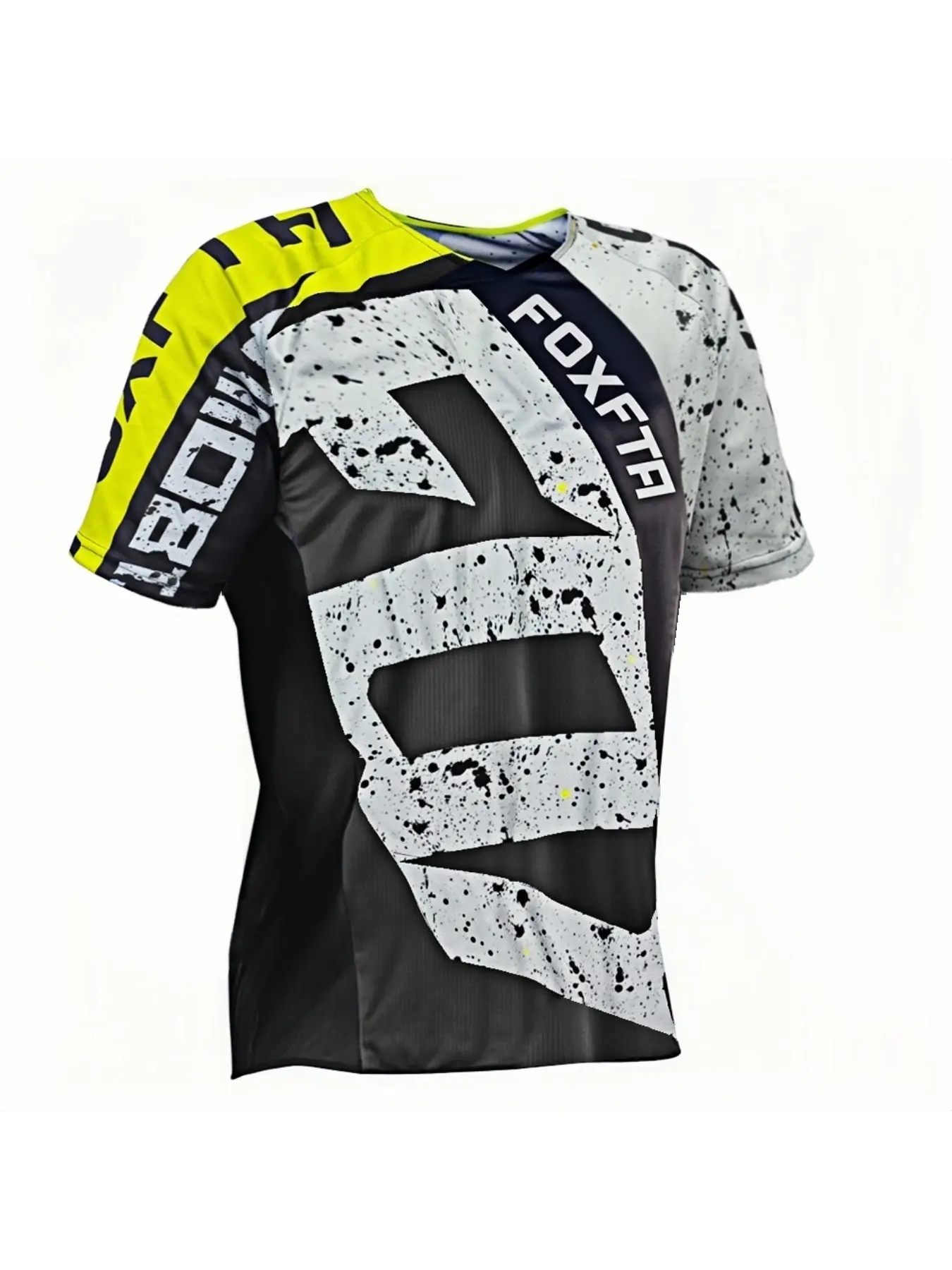 2026 New Men's Four Seasons Breathable Cycling Set, Professional Mountain Bike Quick Drying Cycling Clothing, All Terrain Downhill Racing Suit, MTB Cycling Special Jersey, Lightweight Jersey, Polyester Jersey, Sporty Jersey, Cycling Sports Wear