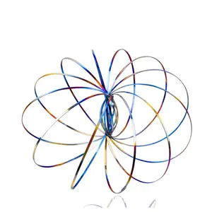 Geometric Magic Flow Bracelet - Easy to Use - 3D Bracelet Spiral Toy, Spinning Bracelet Spiral for Children and Adults