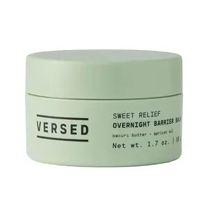 Versed Sweet Relief Overnight Barrier Mask for Moisturizing Face, Sensitive Skin, Hydrating, Usa Made, 19-60 Age Group