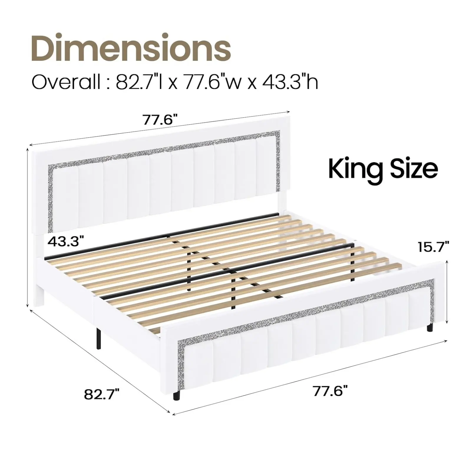 King Size White