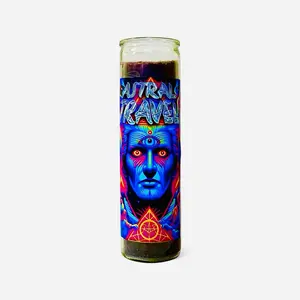 Astral Travel Candle for 3rd Eye, Meditation, Visualization, Manifestation, Astral Projection, Lucid Dreaming