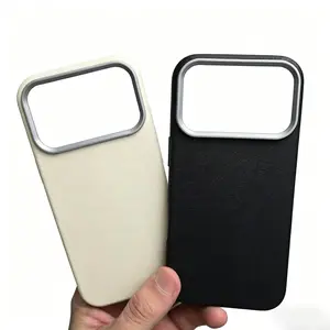 Premium Leather Texture iPhone Case, Full Camera Lens Protection, Shockproof Anti-Drop Durable Cover, Multi-Color for iPhone 17 16 15 14 13 12 11 X Pro ProMax Plus